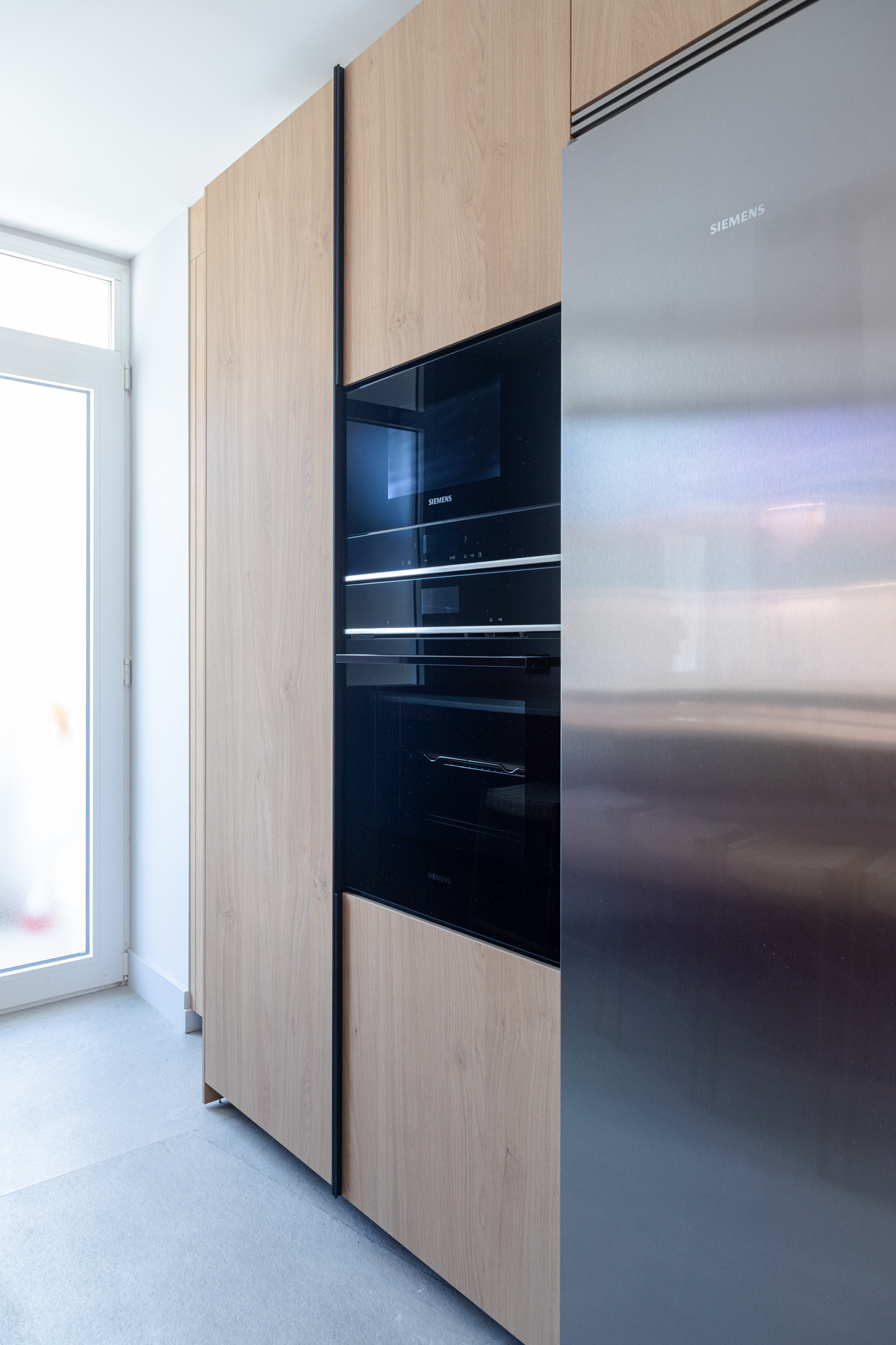 columna de horno y micro siemens